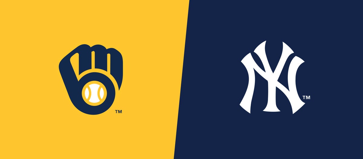 Brewers at Yankees