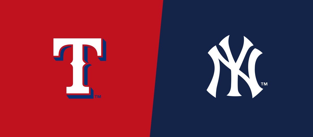 Rangers at Yankees