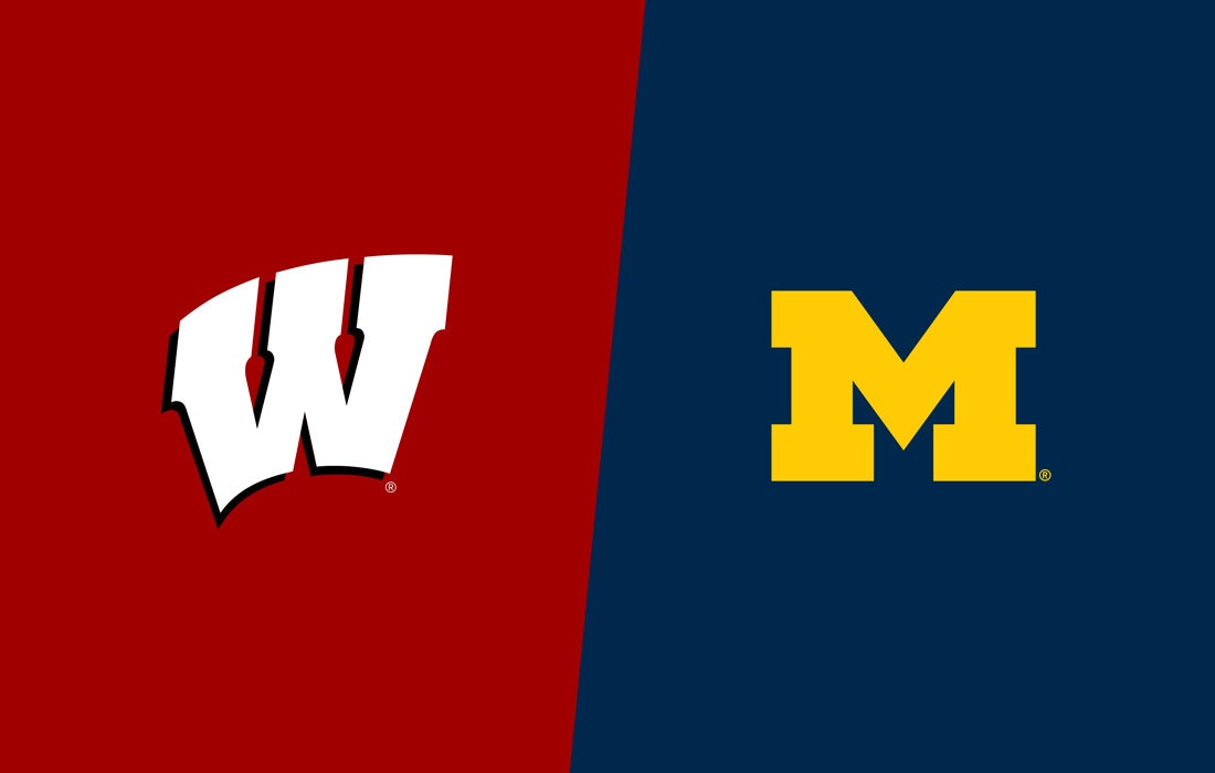 Promotional image for Wisconsin at Michigan tickets at Michigan Stadium on Oct 4, 2025