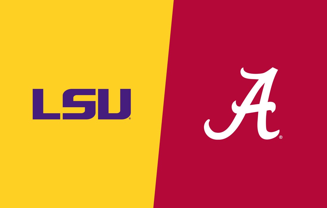 Promotional image for LSU at Alabama tickets at Bryant-Denny Stadium on Nov 8, 2025