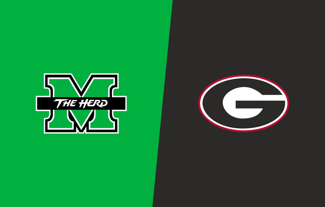 Promotional image for Marshall at #5 Georgia tickets at Sanford Stadium on Aug 30, 2025