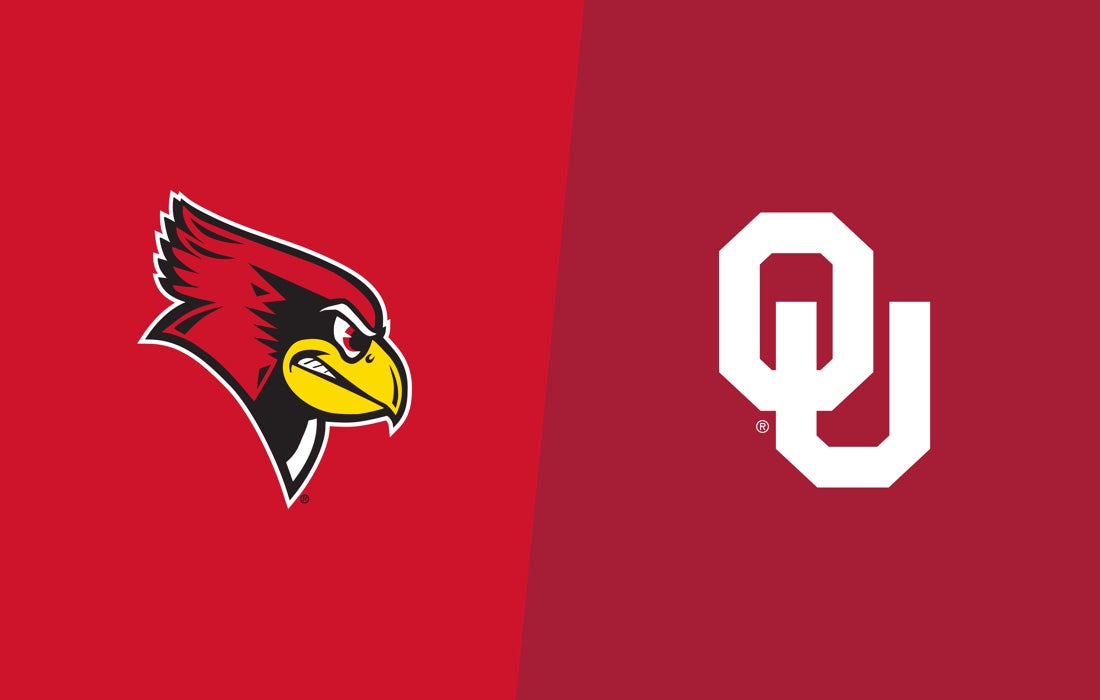 Promotional image for Illinois State at #18 Oklahoma tickets at Gaylord Family Oklahoma Memorial Stadium on Aug 30, 2025