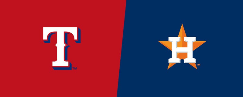 Rangers at Astros