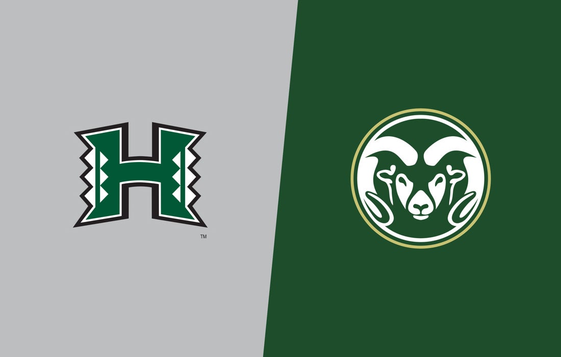 Promotional image for Hawaii at Colorado State tickets at Canvas Stadium on Oct 18, 2025