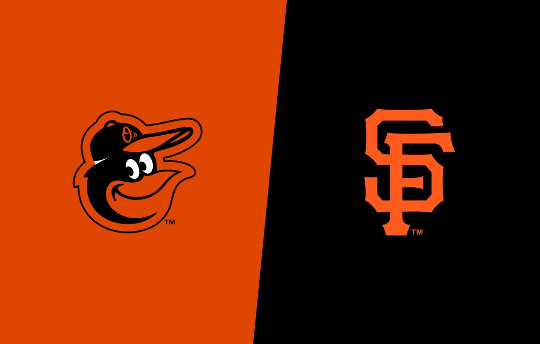 Promotional image for Orioles at Giants tickets at Oracle Park on Aug 31, 2025
