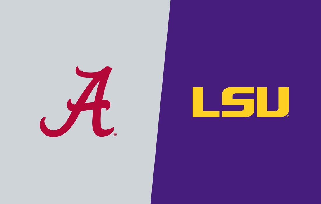 Promotional image for Alabama at LSU tickets at Pete Maravich Assembly Center on Feb 21, 2026