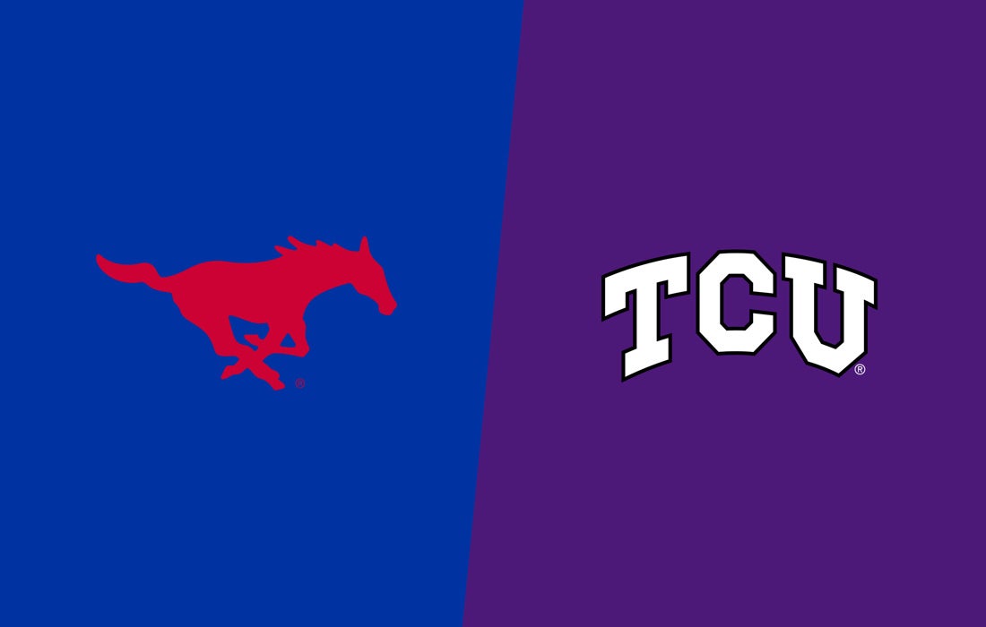 Promotional image for SMU at TCU tickets at Amon G. Carter Stadium on Sep 20, 2025