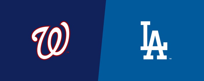 Nationals at Dodgers