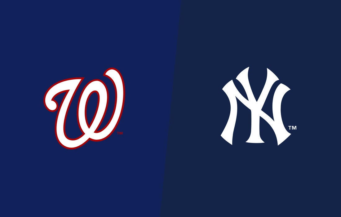 Promotional image for Nationals at Yankees tickets at Yankee Stadium on Aug 25, 2025