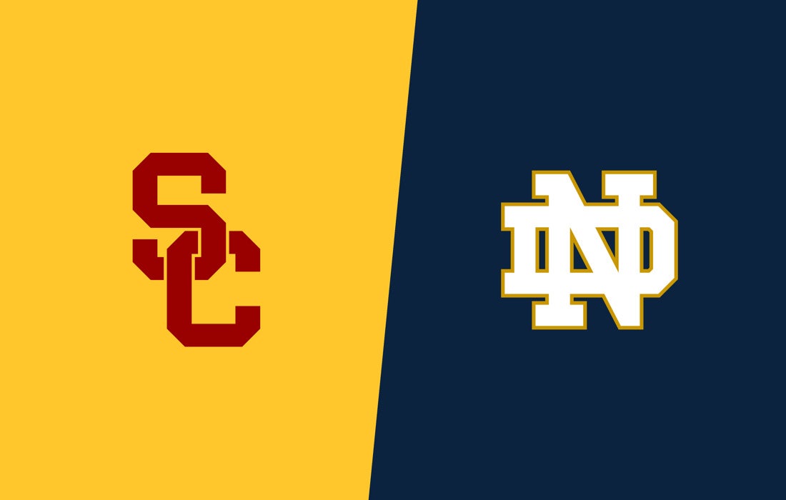 Promotional image for USC at Notre Dame tickets at Notre Dame Stadium on Oct 18, 2025