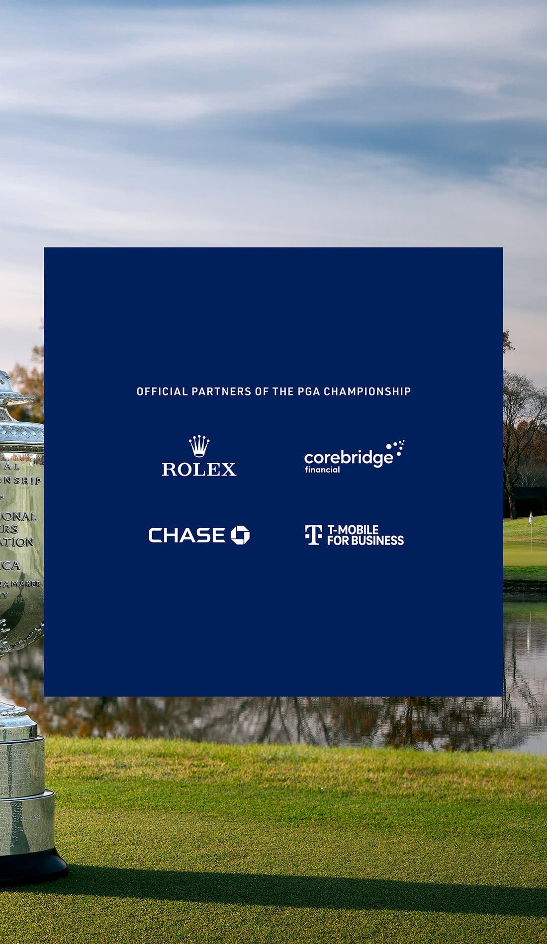 2025 PGA Championship promotional image for upcoming events and ticket sales