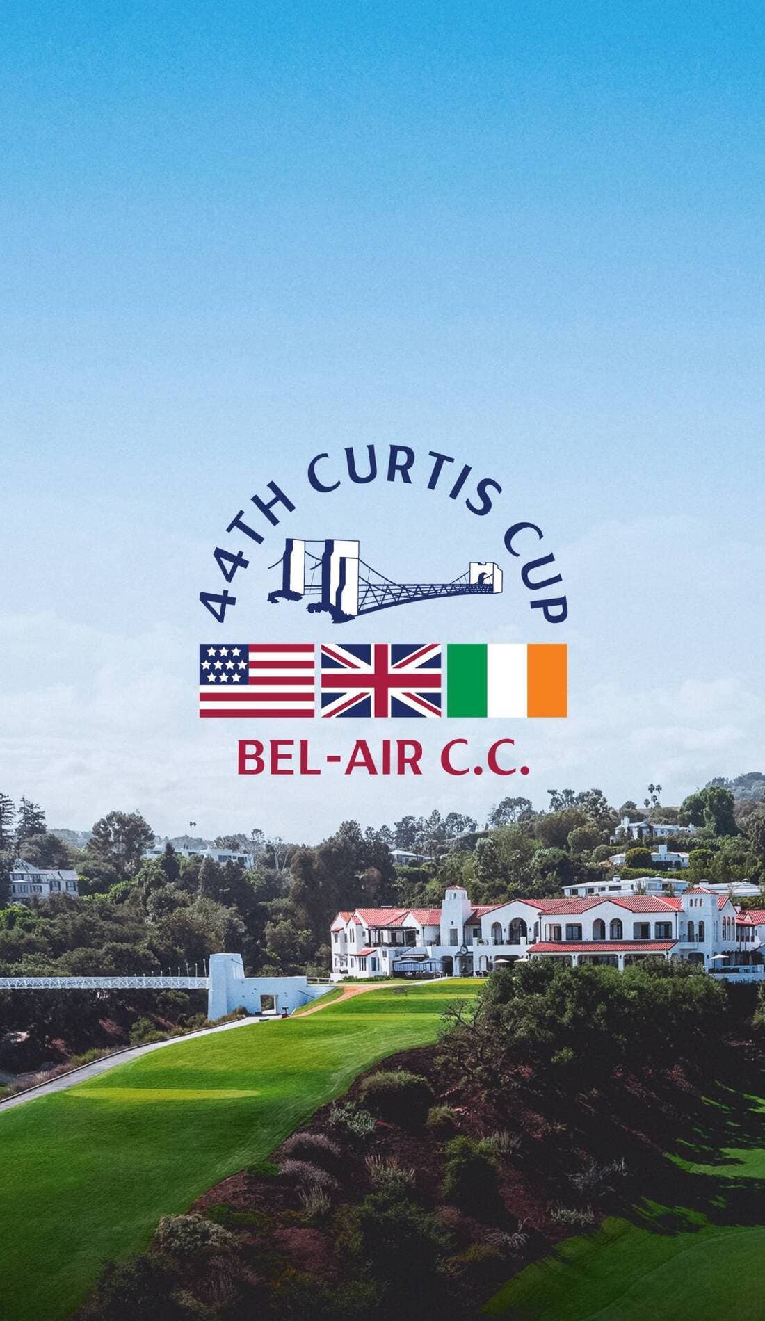 2026 Curtis Cup Golf promotional image for upcoming events and ticket sales
