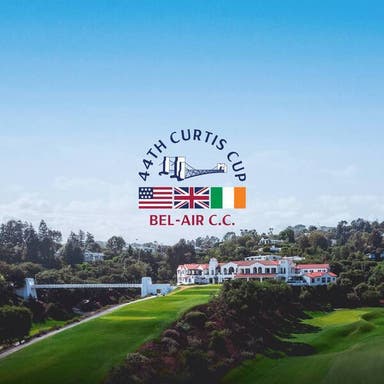 Promotional image of 2026 Curtis Cup Golf