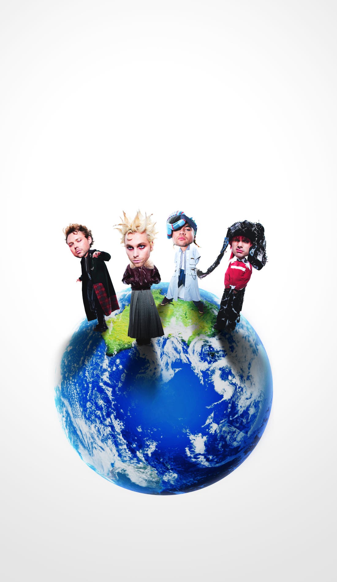 5 Seconds of Summer promotional image for upcoming events and ticket sales