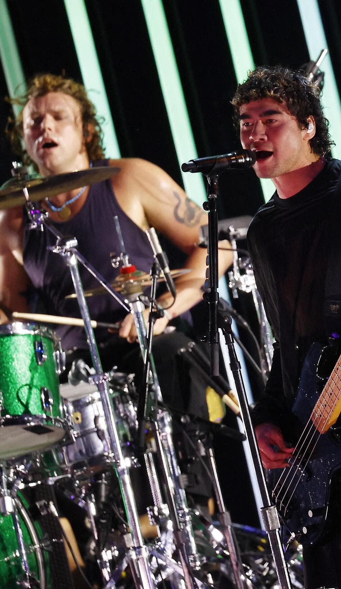 5 Seconds of Summer promotional image for upcoming events and ticket sales
