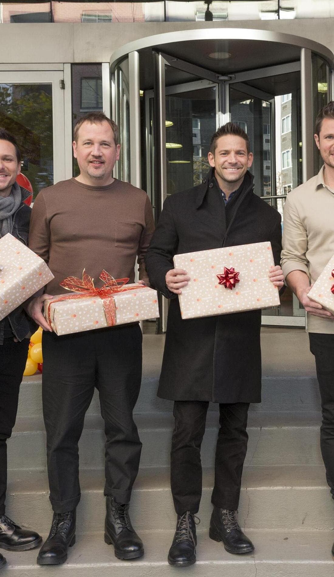 98 Degrees promotional image for upcoming events and ticket sales