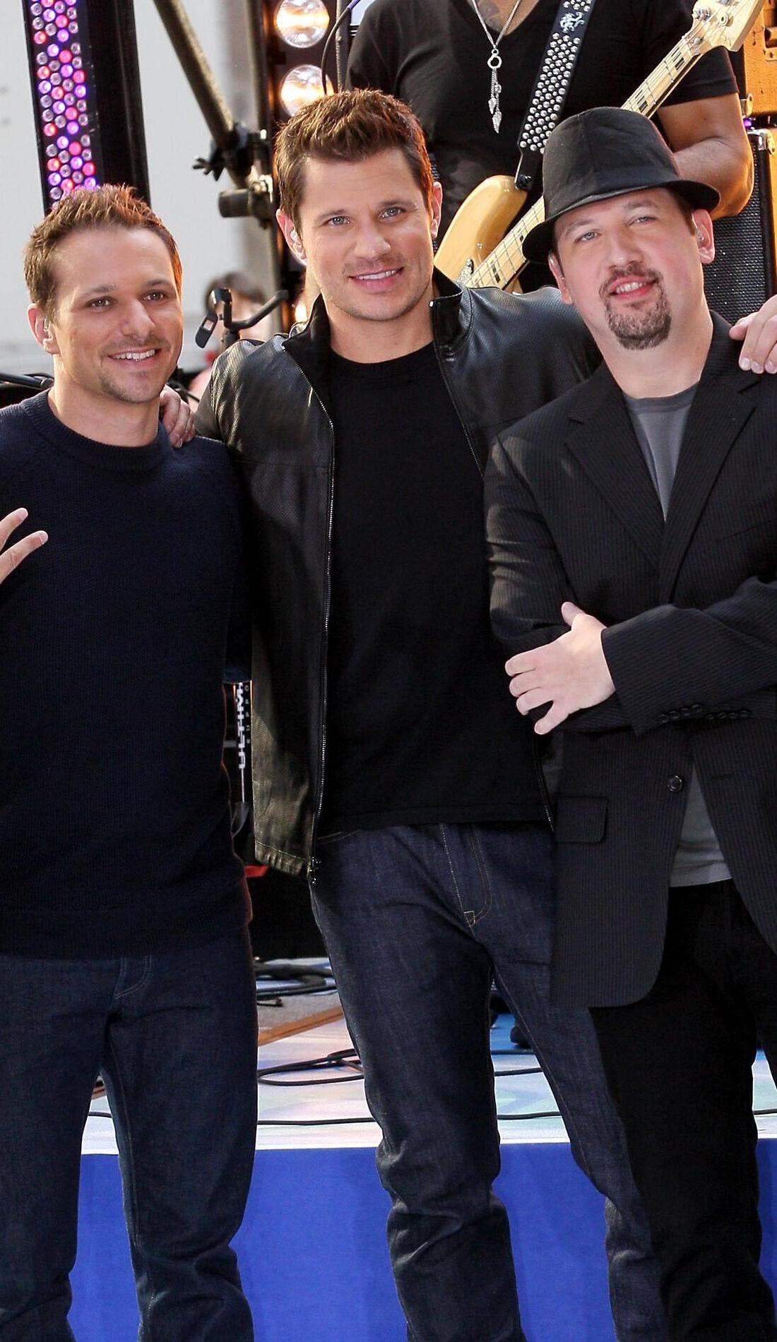98 Degrees promotional image for upcoming events and ticket sales