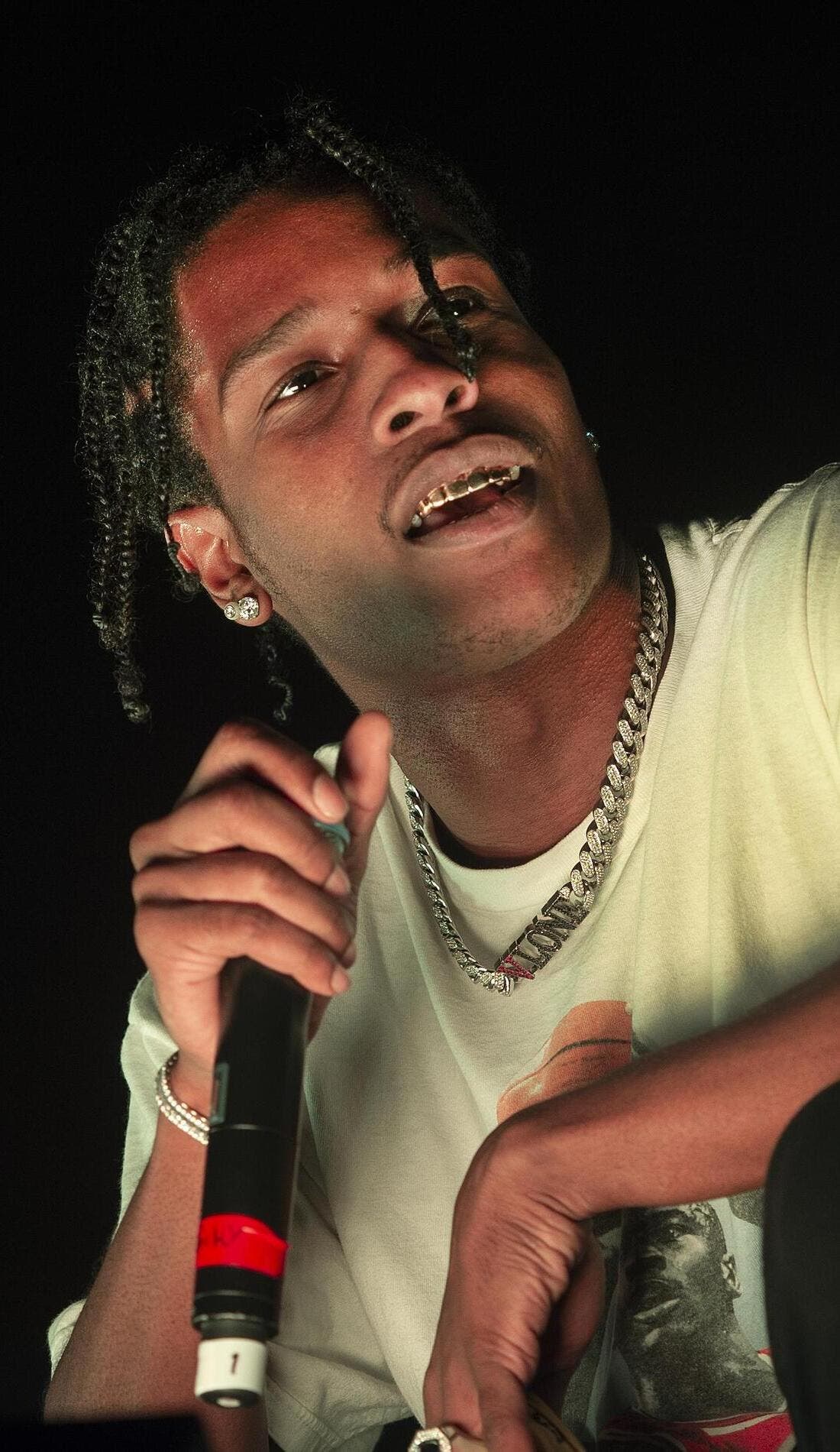 A$AP Rocky promotional image for upcoming events and ticket sales