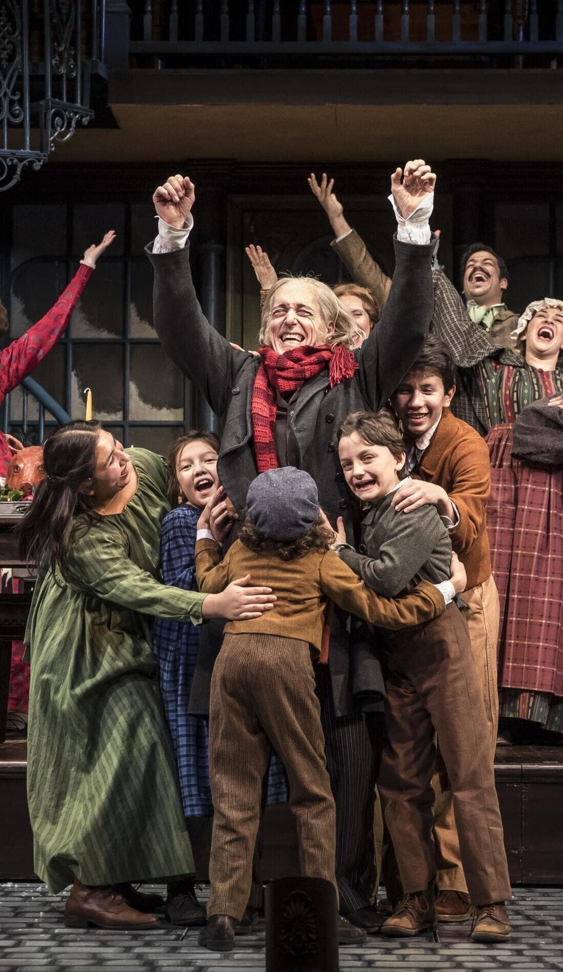 A Christmas Carol promotional image for upcoming events and ticket sales