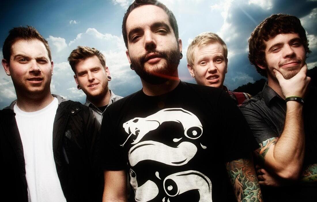 Promotional image for A Day to Remember and Yellowcard with The Wonder Years and Dinosaur Pile-Up tickets at Gallagher Square at Petco Park on Oct 23, 2025