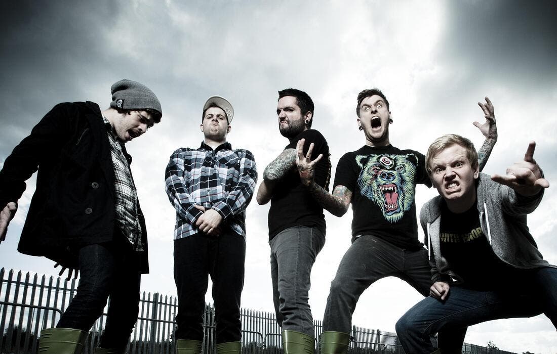 Promotional image for A Day to Remember and Yellowcard with The Wonder Years and Dinosaur Pile-Up tickets at North Charleston Coliseum on Nov 11, 2025