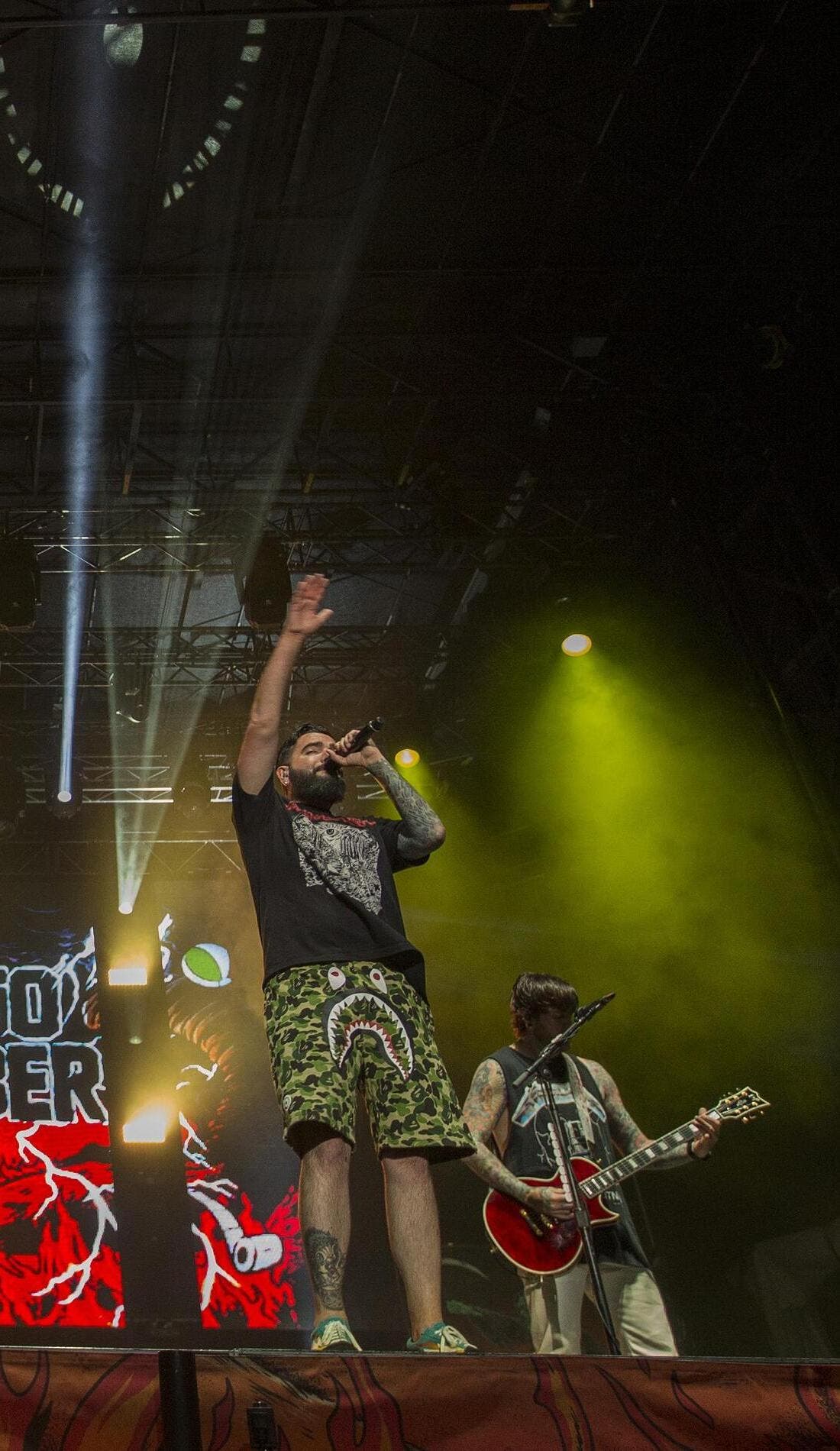 A Day To Remember promotional image for upcoming events and ticket sales