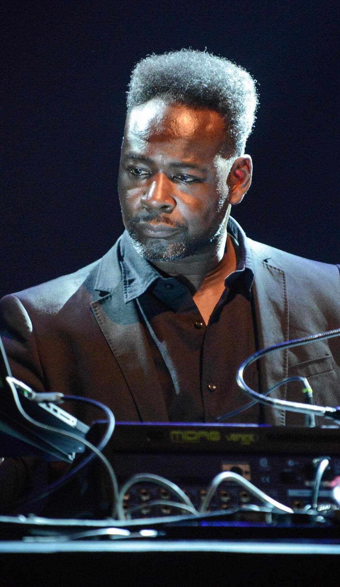 A Guy Called Gerald promotional image for upcoming events and ticket sales