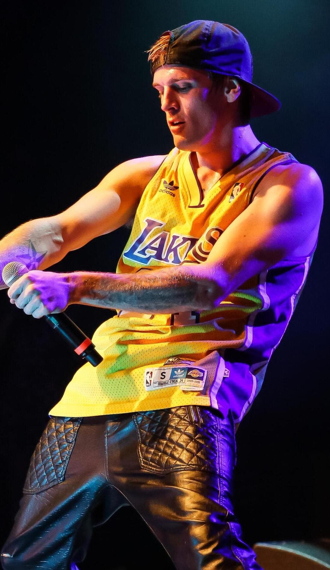 Aaron Carter promotional image for upcoming events and ticket sales