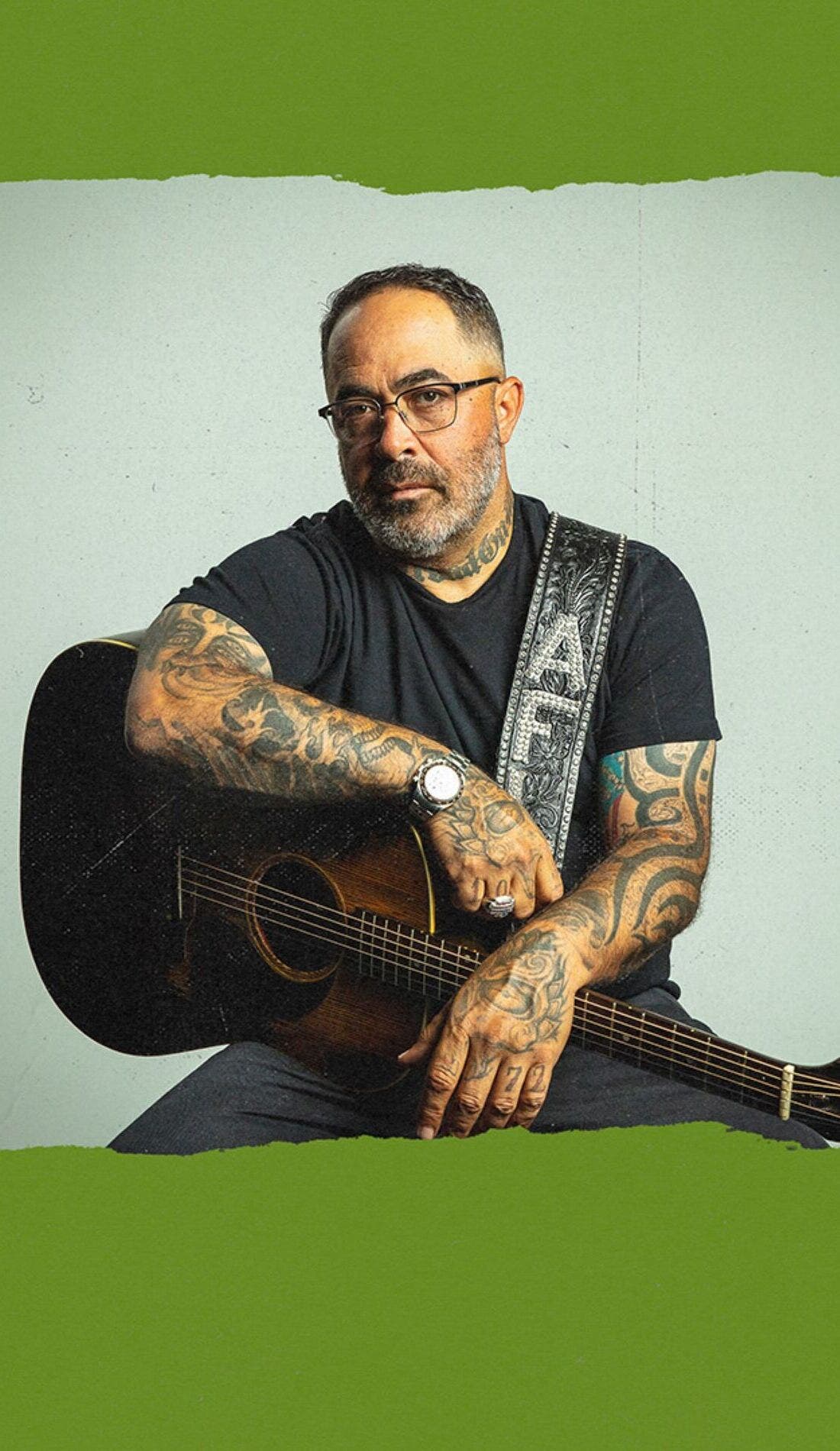 Aaron Lewis promotional image for upcoming events and ticket sales