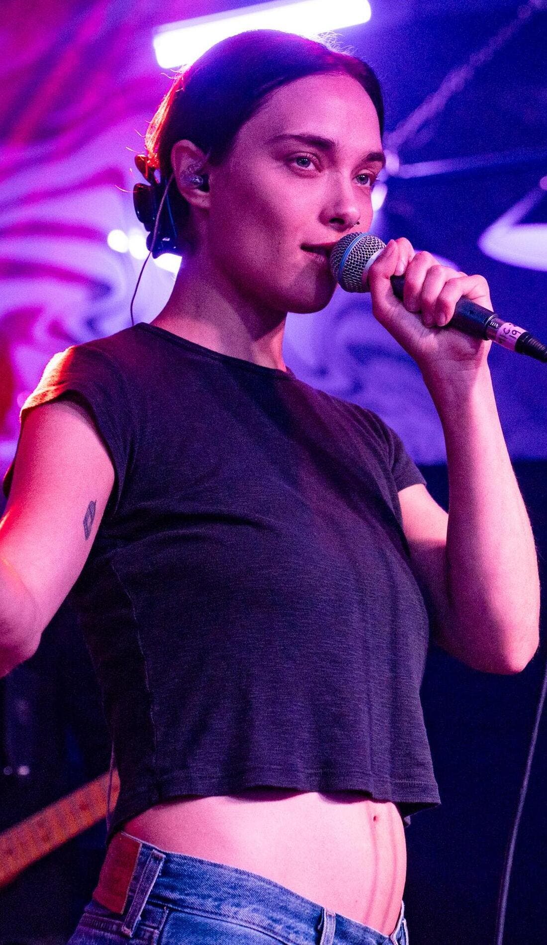 Abby Sage promotional image for upcoming events and ticket sales