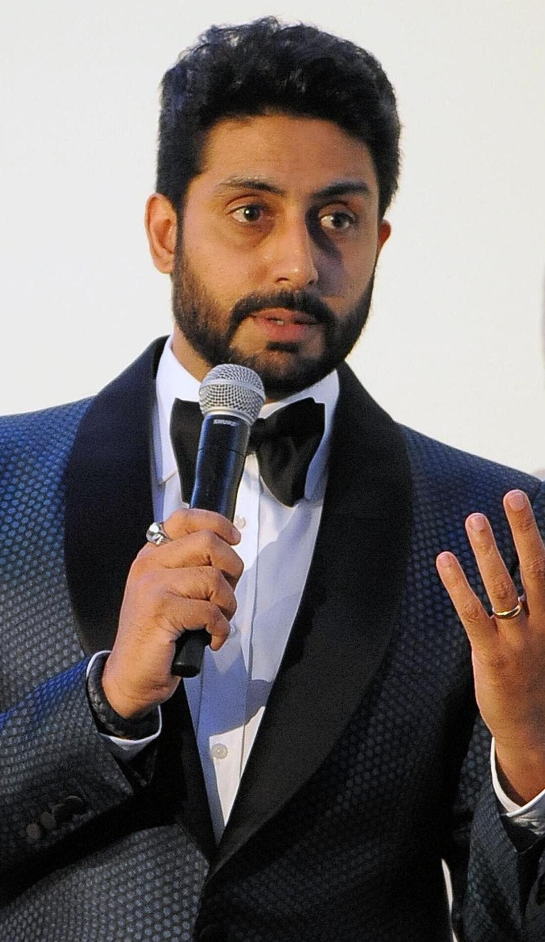 Abhishek Bachchan promotional image for upcoming events and ticket sales