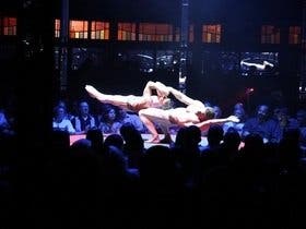 Spiegeltent at Caesars Palace home performer