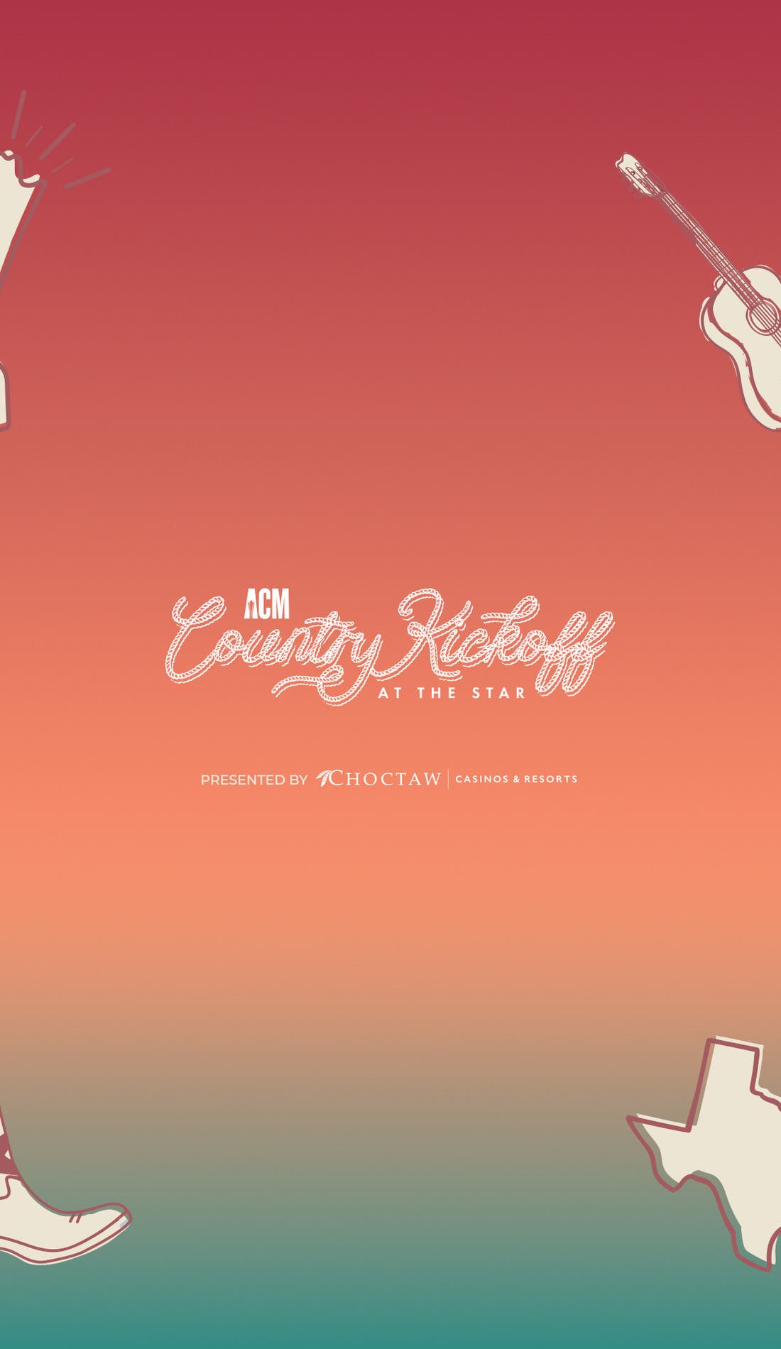 ACM Country Kickoff promotional image for upcoming events and ticket sales