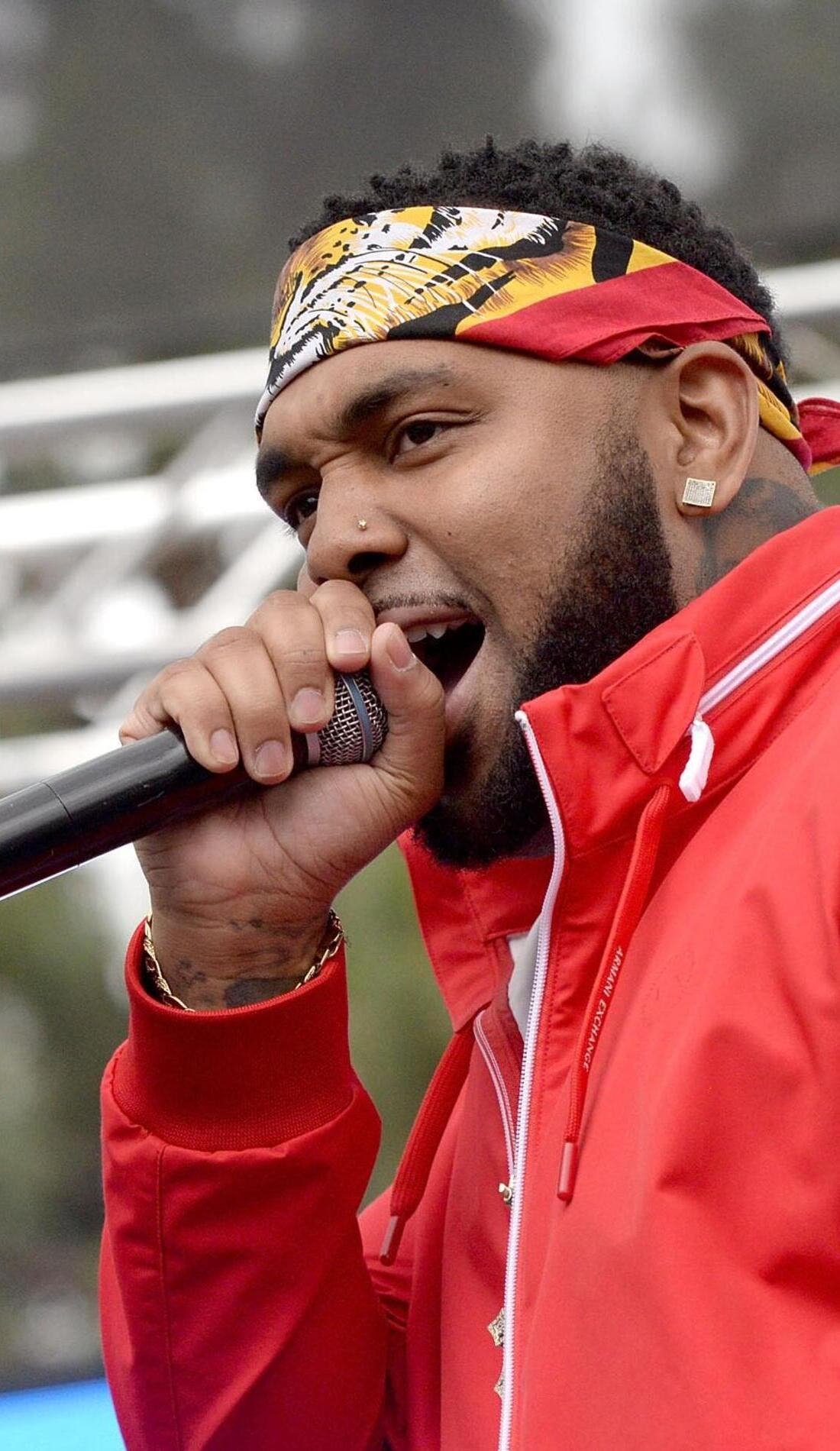 AD - Rap promotional image for upcoming events and ticket sales