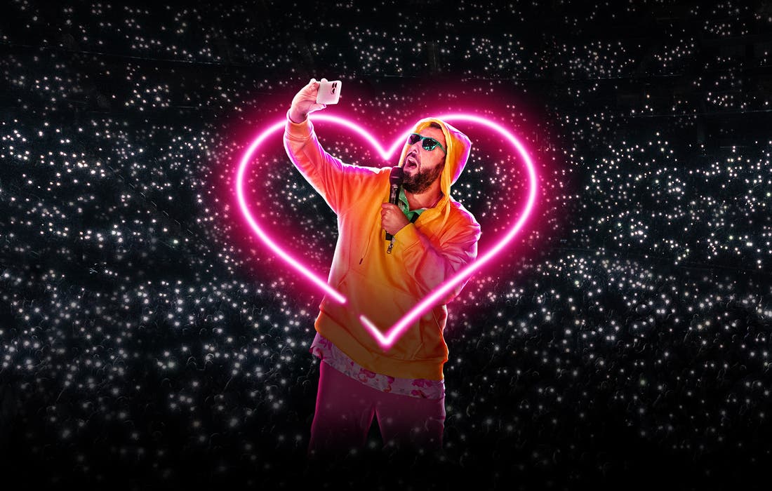 Promotional image for Adam Sandler (16+) tickets at MVP Arena on Sep 16, 2025