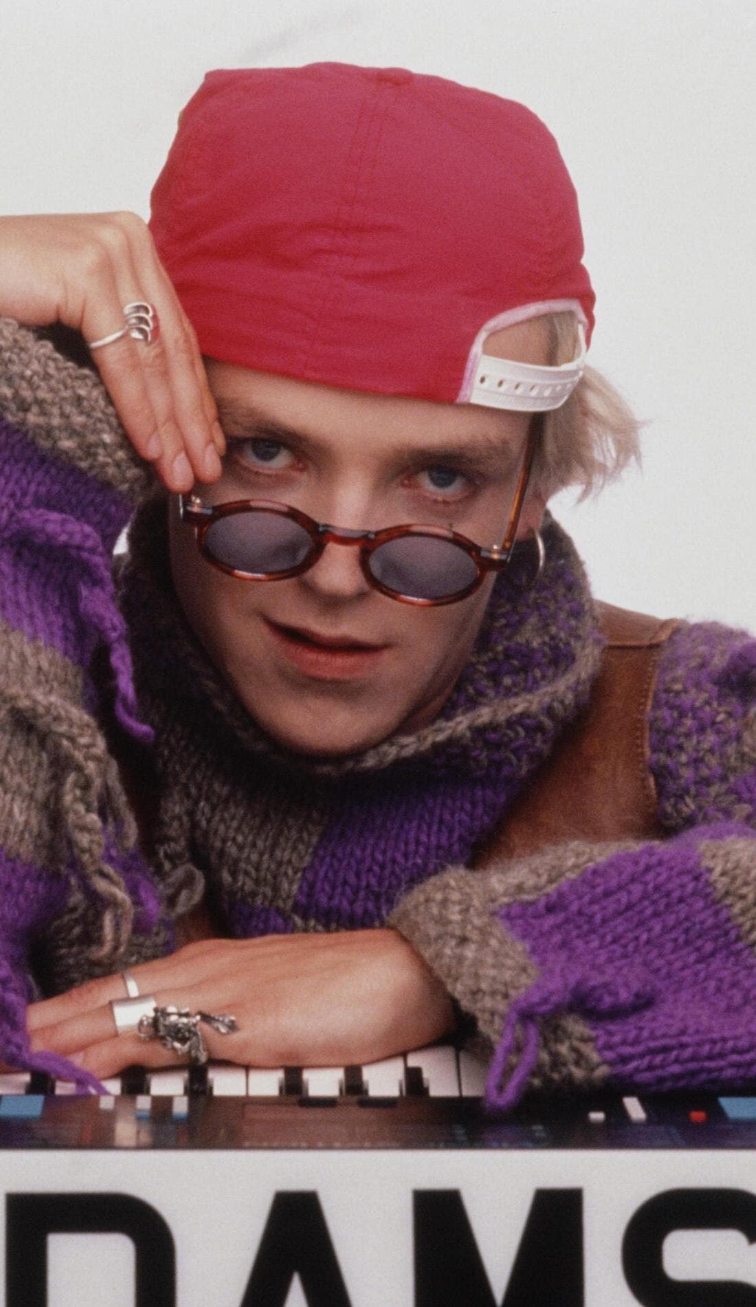 Adamski promotional image for upcoming events and ticket sales