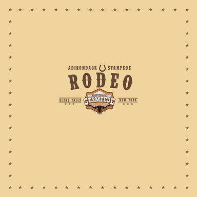 Promotional image of Adirondack Stampede Rodeo