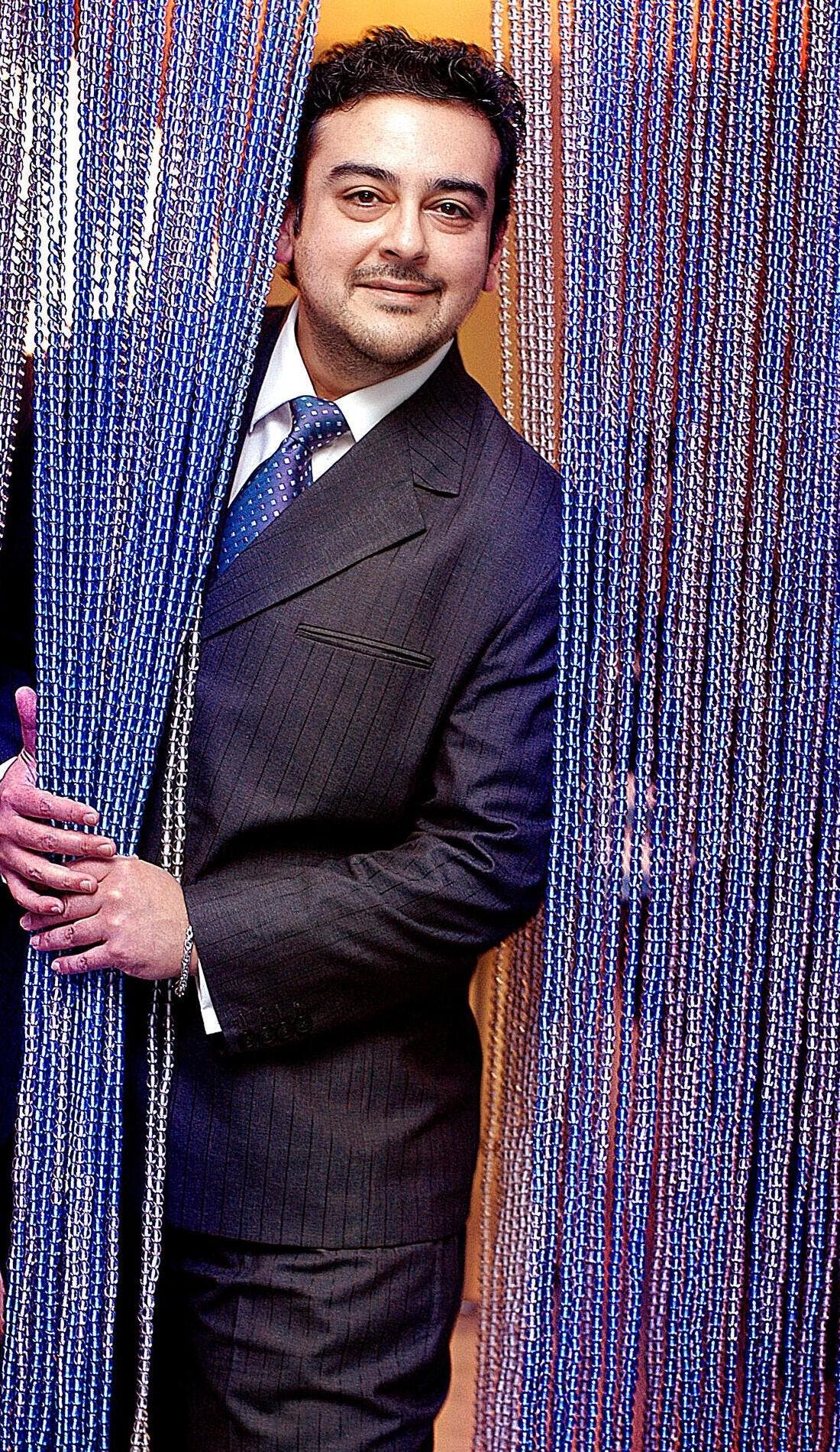 Adnan Sami promotional image for upcoming events and ticket sales