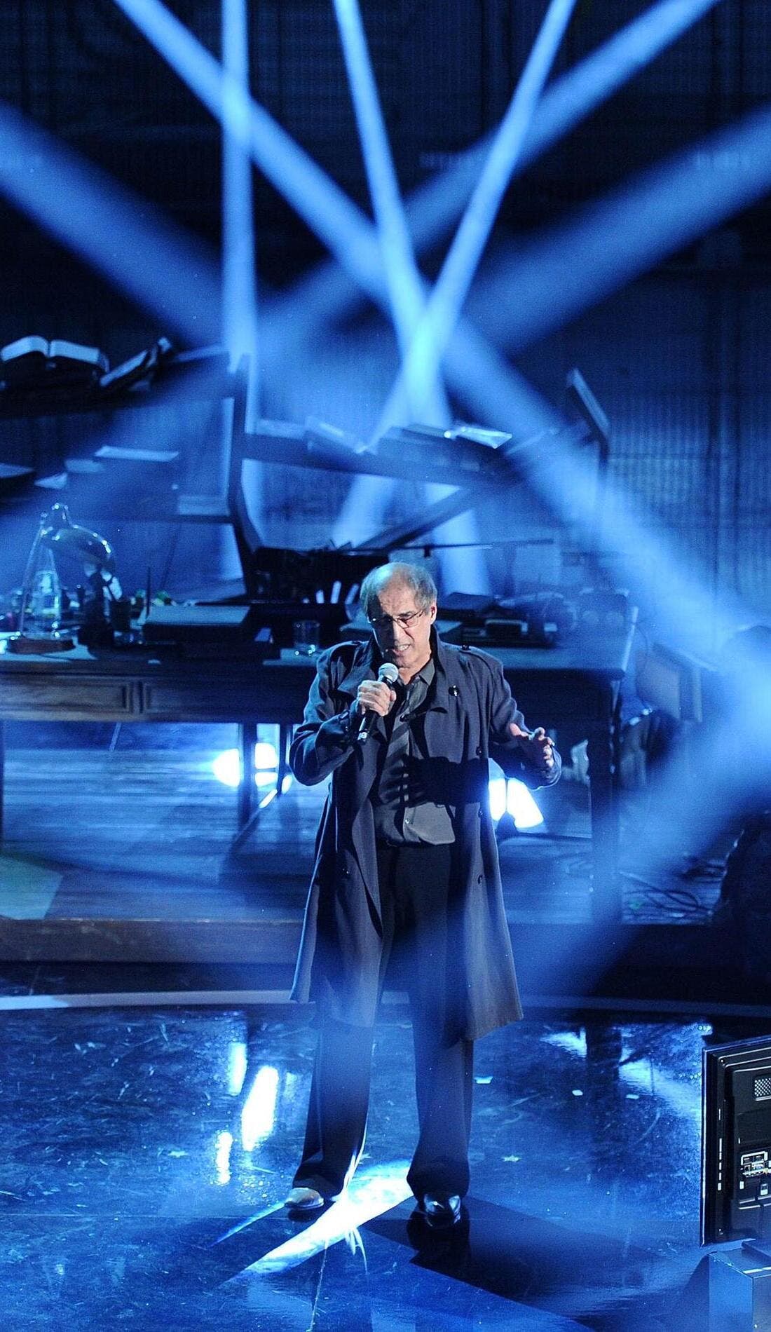 Adriano Celentano promotional image for upcoming events and ticket sales