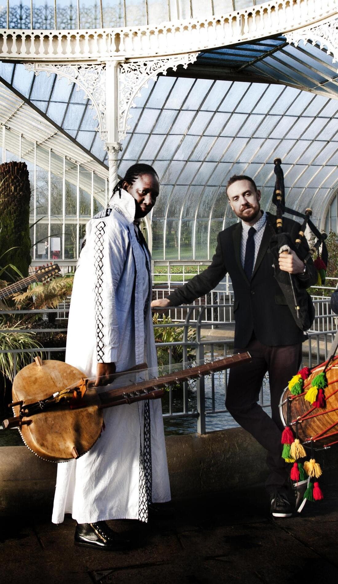 Afro Celt Sound System promotional image for upcoming events and ticket sales
