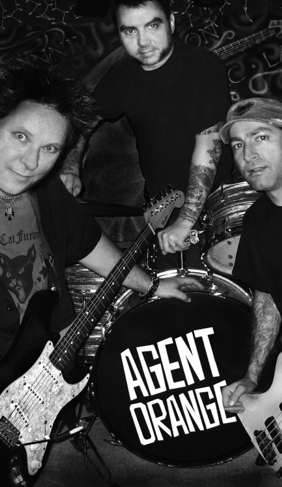 Agent Orange promotional image for upcoming events and ticket sales