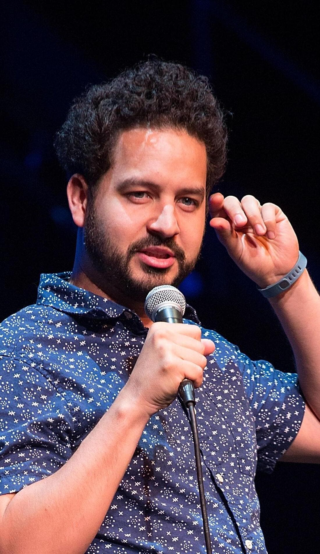 Ahmed Bharoocha from Dream Corp, LLC, Adam DeVines's House Party and Comedy Central promotional image for upcoming events and ticket sales