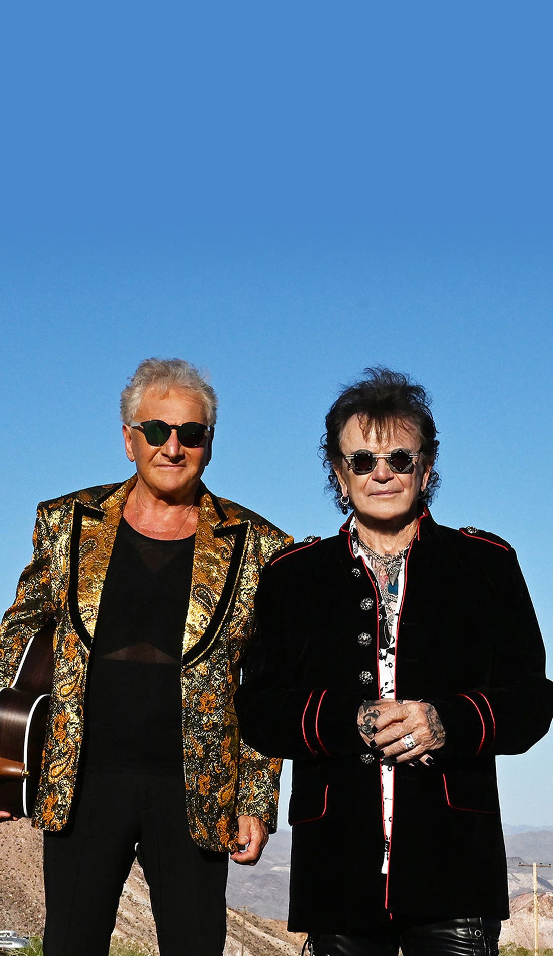 Air Supply image promotionnelle pour les événements à venir et la vente de billets en Birmingham