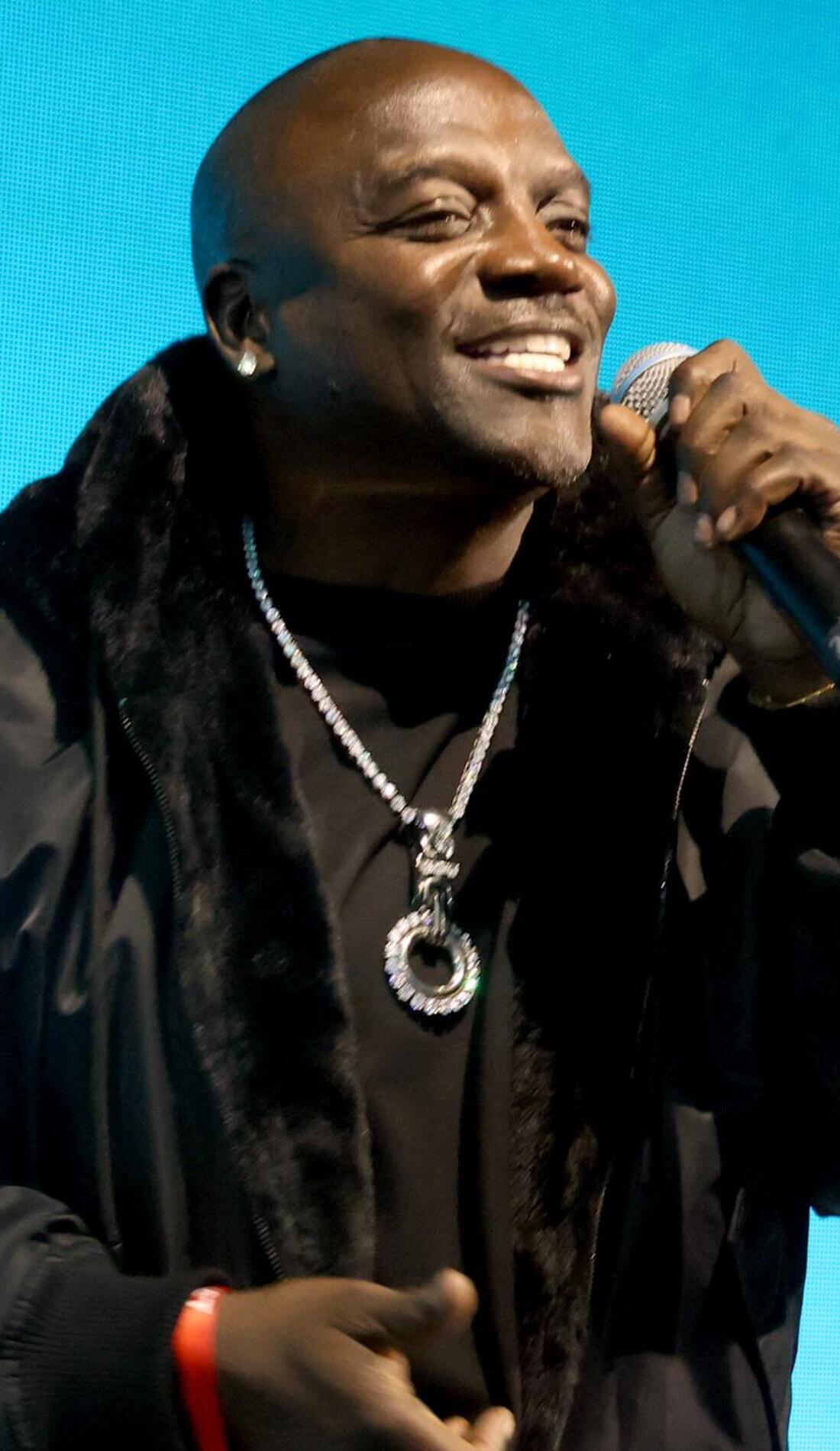 Akon promotional image for upcoming events and ticket sales