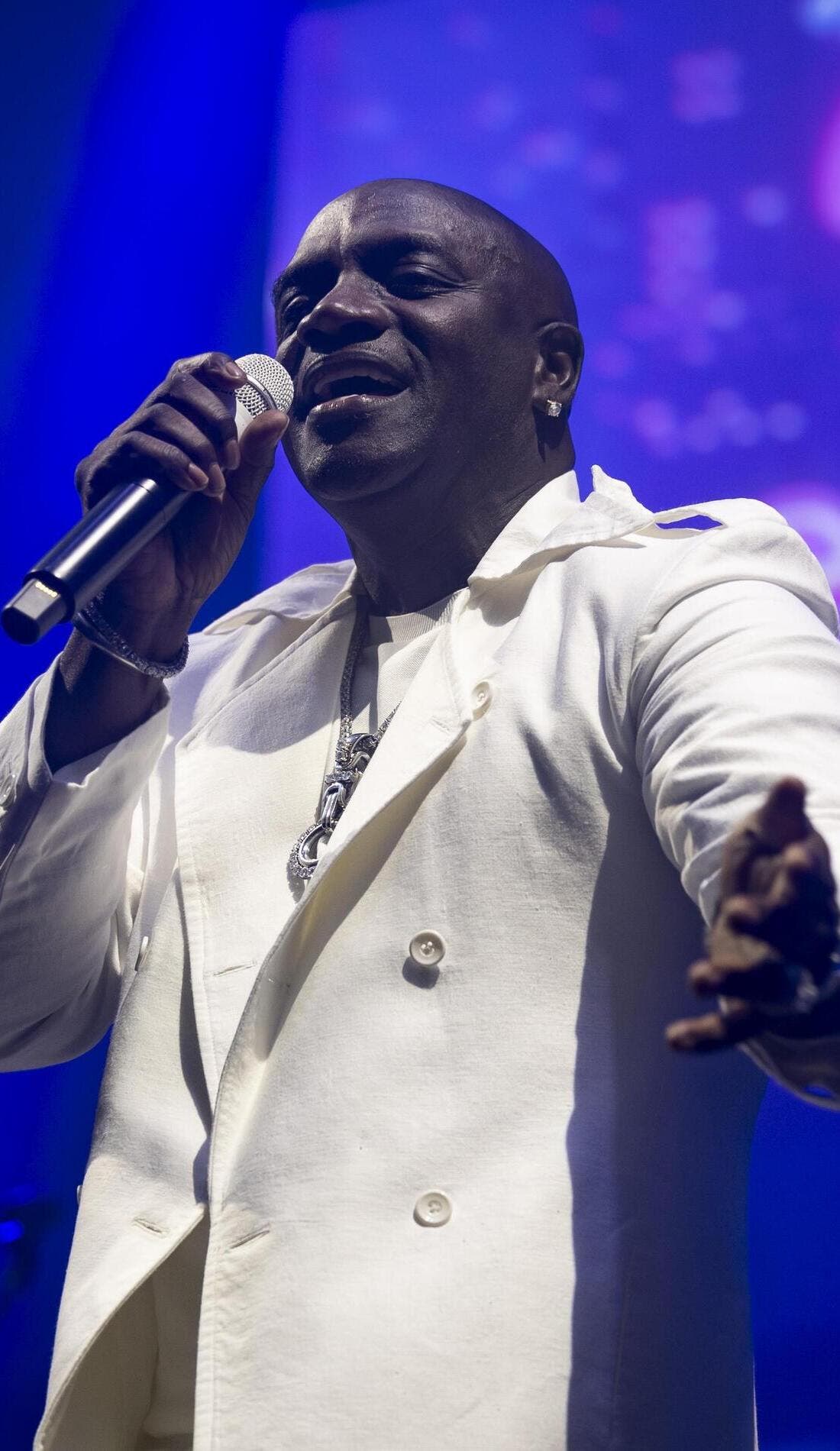 Akon promotional image for upcoming events and ticket sales