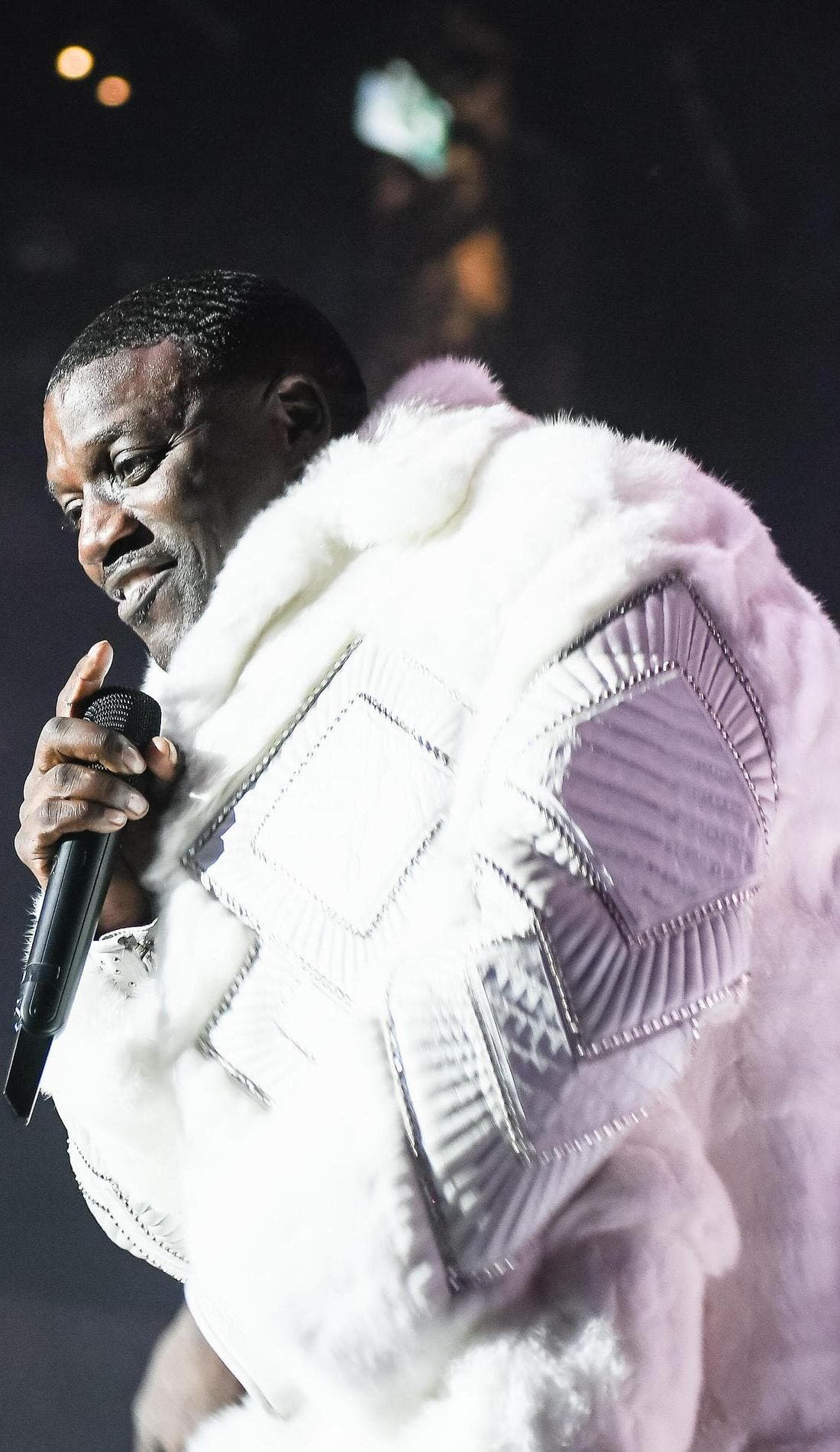 Akon promotional image for upcoming events and ticket sales