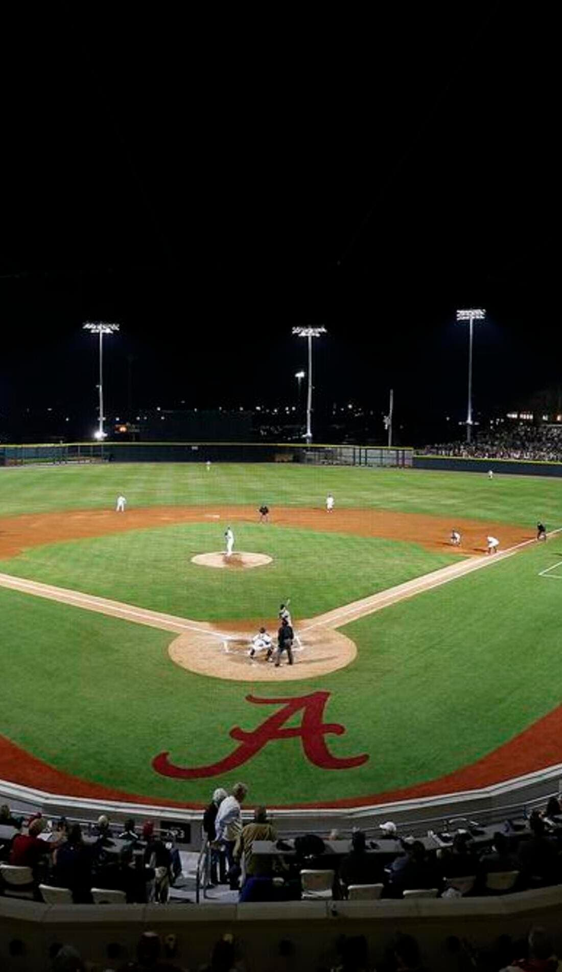 Alabama Crimson Tide Baseball promotional image for upcoming events and ticket sales
