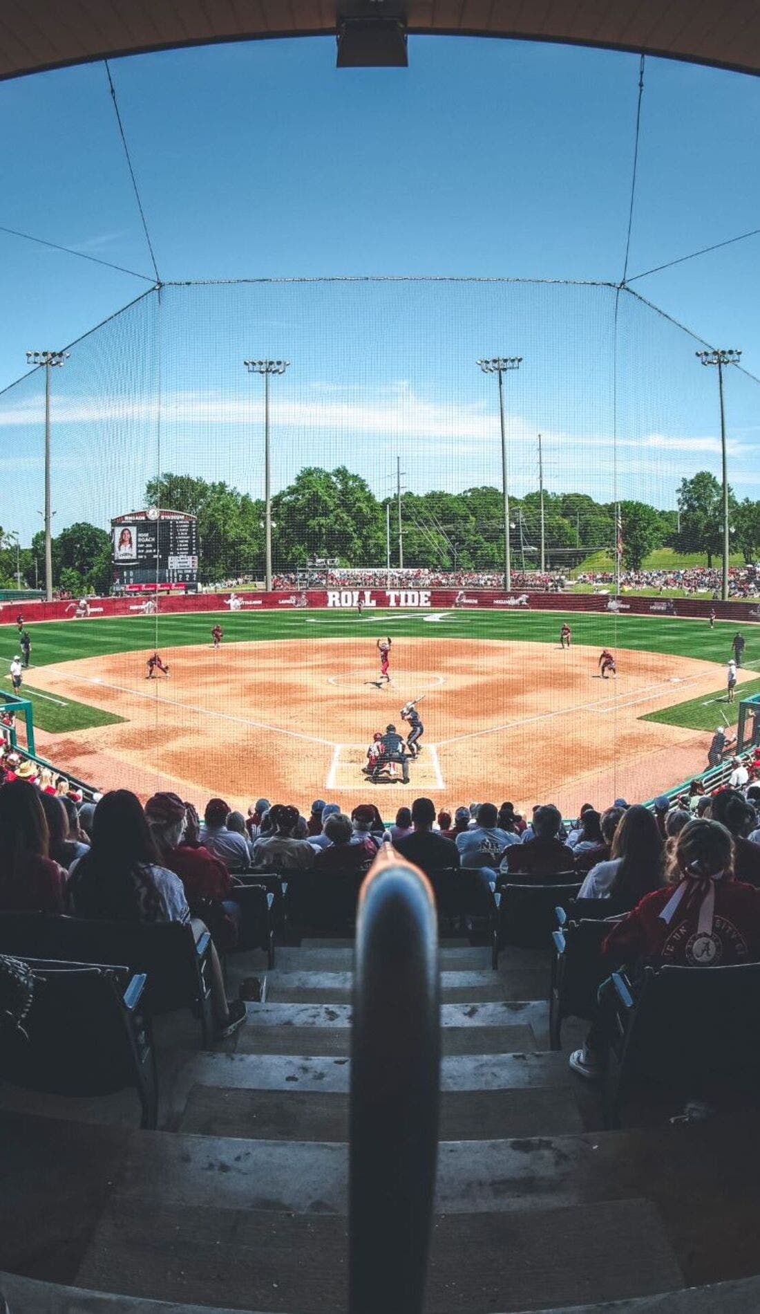 Alabama Crimson Tide Softball promotional image for upcoming events and ticket sales