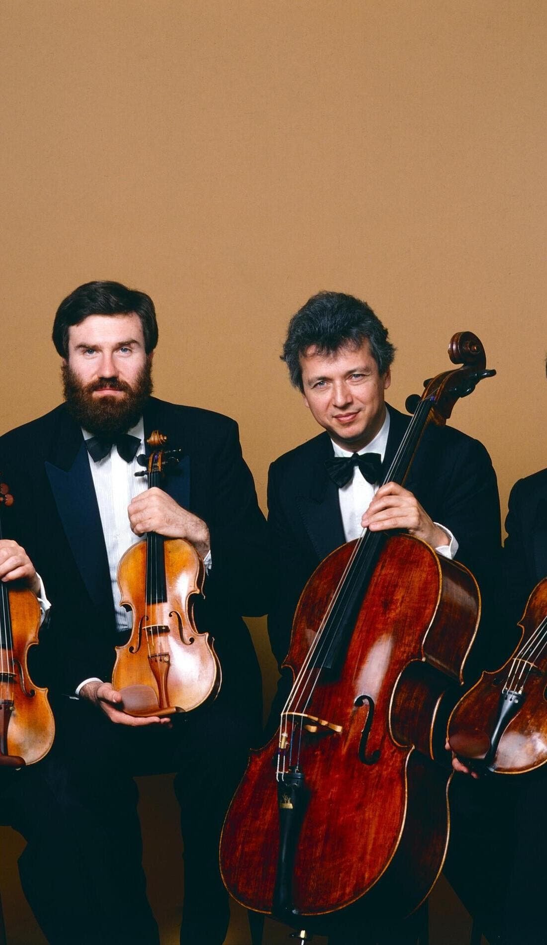 Alban Berg Quartett promotional image for upcoming events and ticket sales
