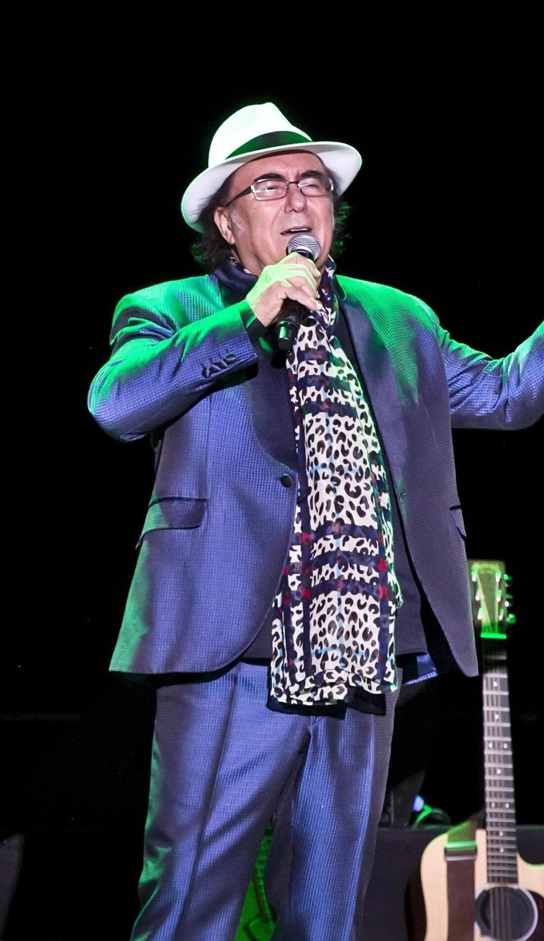 Albano Carrisi promotional image for upcoming events and ticket sales